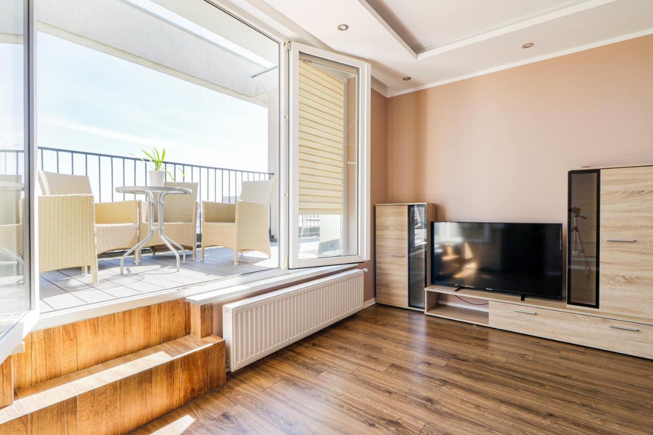 Apartament Morena Z Widokiem Z Tarasu Na Morze Swinoujscie Exterior photo
